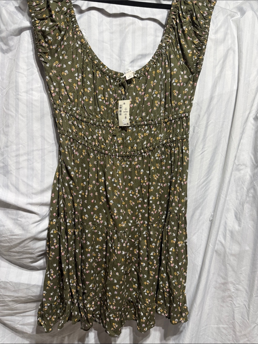 2/$15- Aeropostale mini tiered dress off shoulder